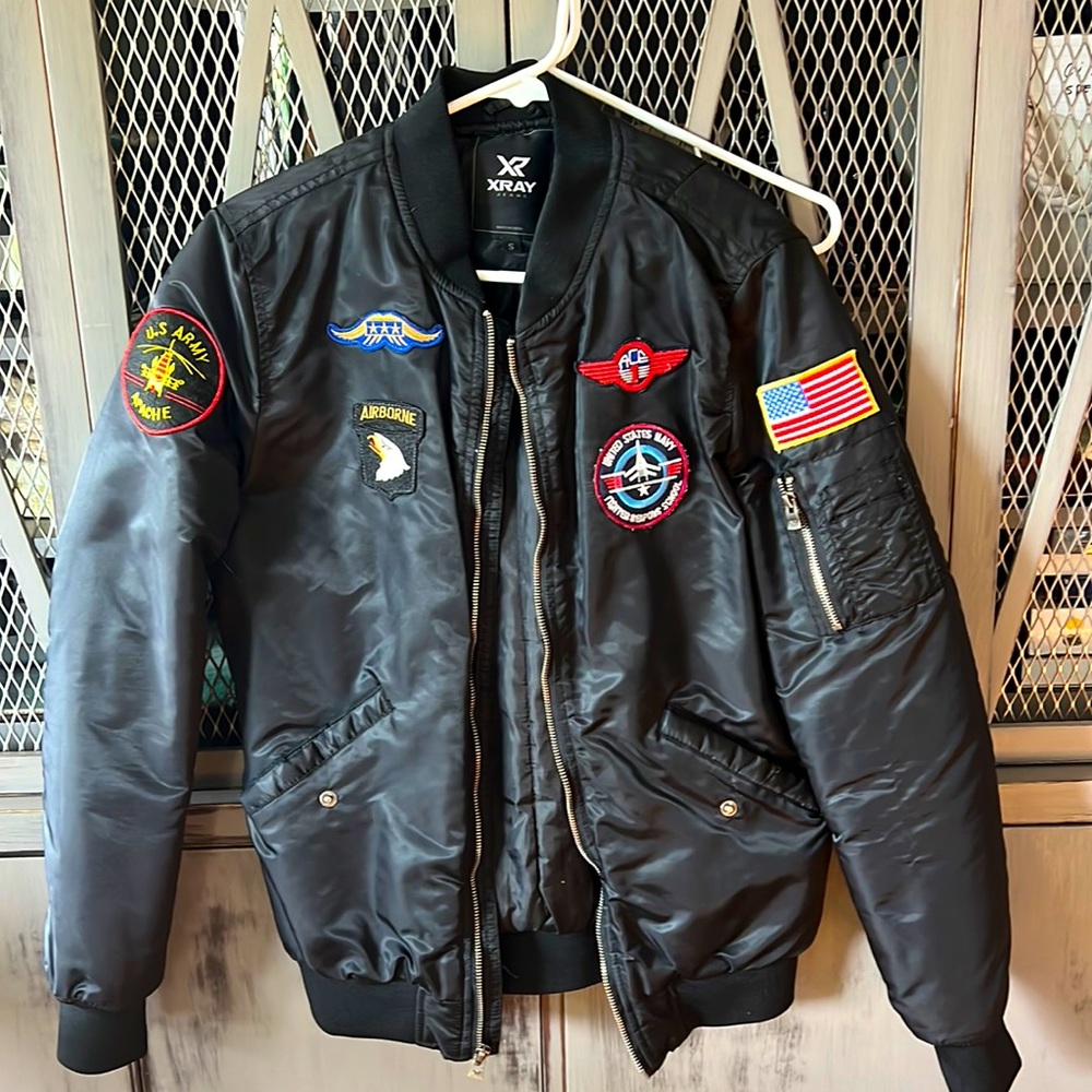 PATCHWORK BOMBER JACKET